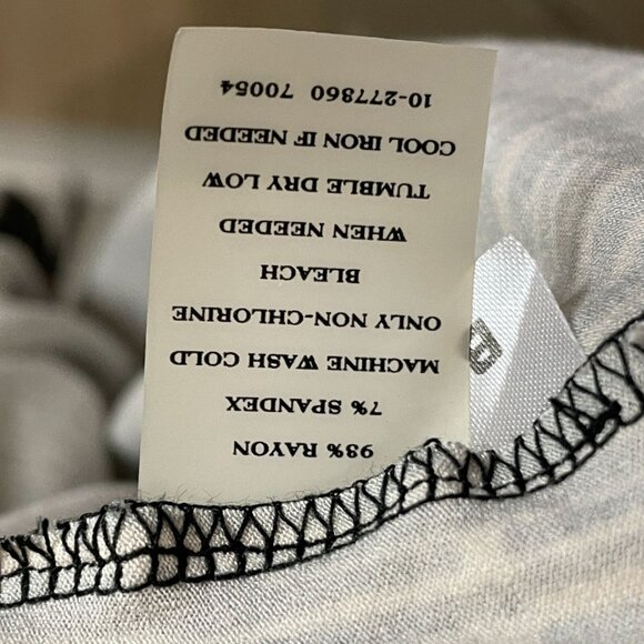 Ann Taylor Womens 6 Wrap Dress Black & White Pattern Stretch - Picture 4 of 8